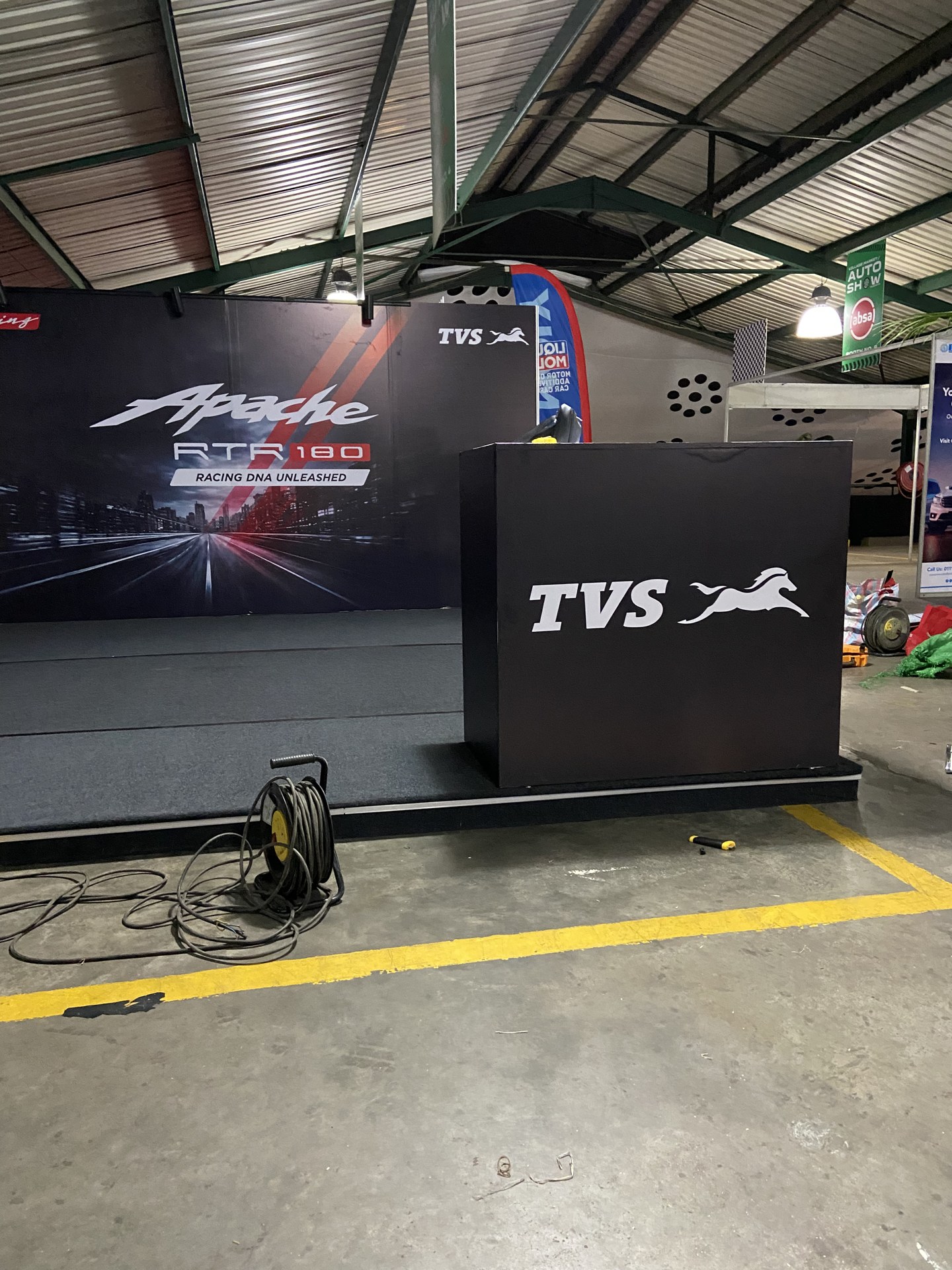TVS Apache RTR 180 — Village Market Auto Show Experience 2026 — photo 3