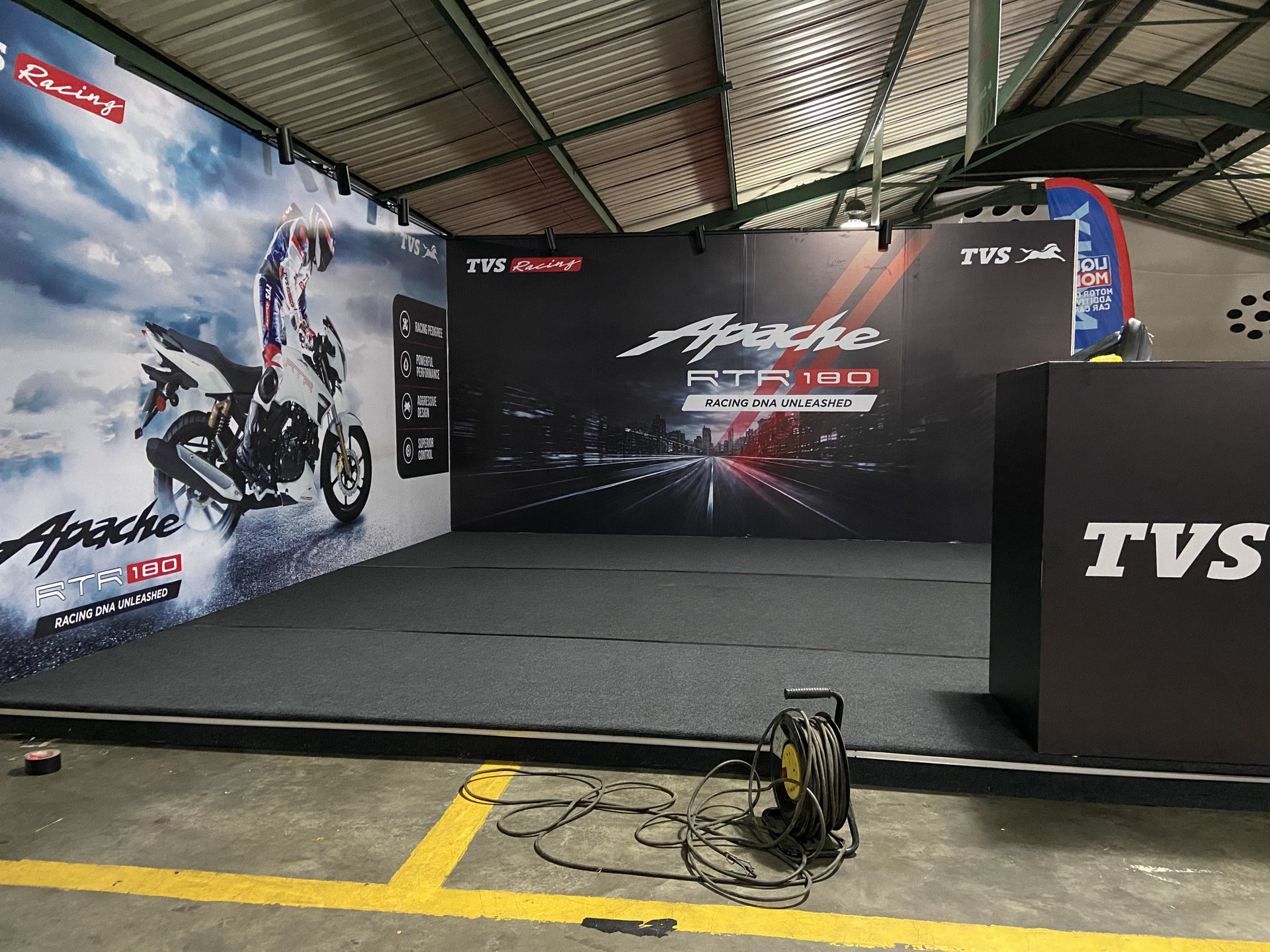 TVS Apache RTR 180 — Village Market Auto Show Experience 2026 — photo 6