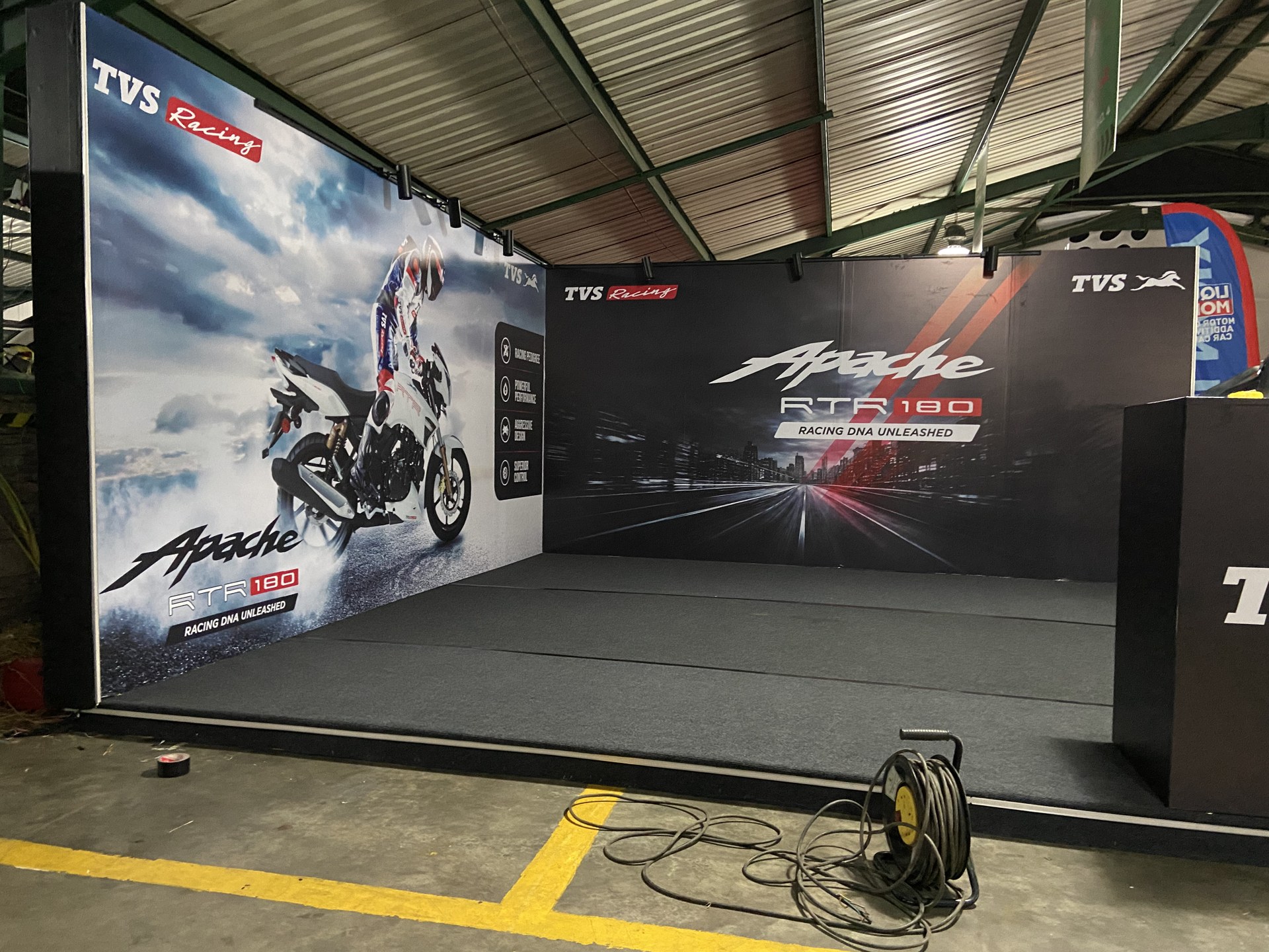 TVS Apache RTR 180 — Village Market Auto Show Experience 2026 — photo 5